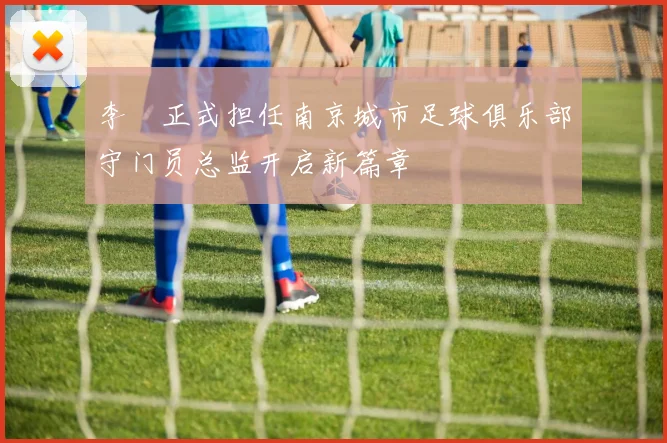 李勣正式担任南京城市足球俱乐部守门员总监开启新篇章