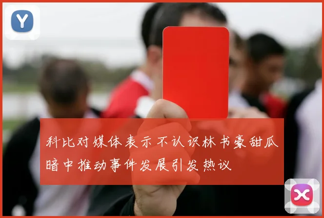 科比对媒体表示不认识林书豪甜瓜暗中推动事件发展引发热议